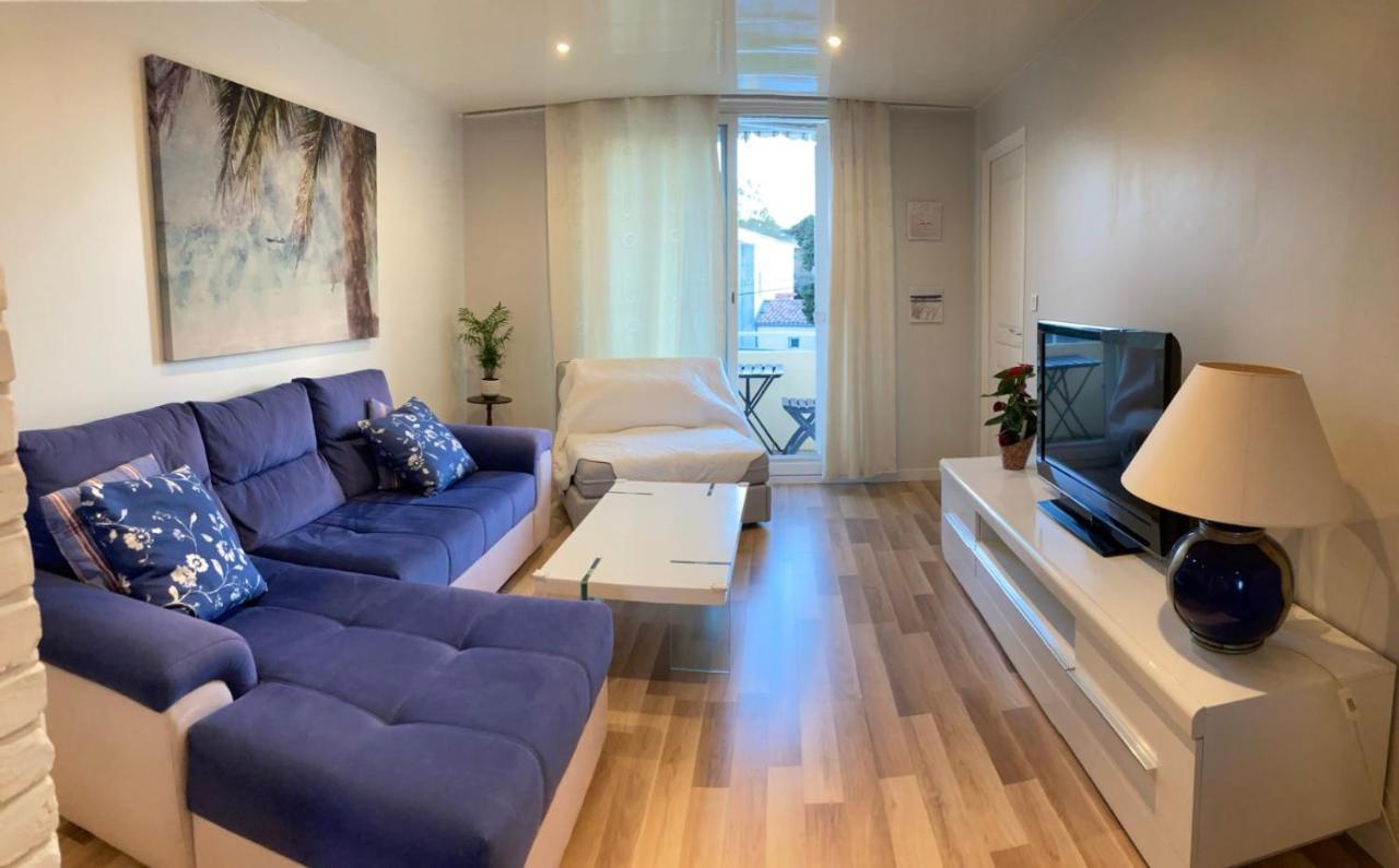 "L'Hippocampe", Climatise, 60 M2 , 2 Chambres, Tres Calme, Plage Des Sablettes Et Commerces A 3 Minutes A Pied, Wifi, Parking Gratuit, Lit King Size Ла Сен-сюр-Мер Екстериор снимка